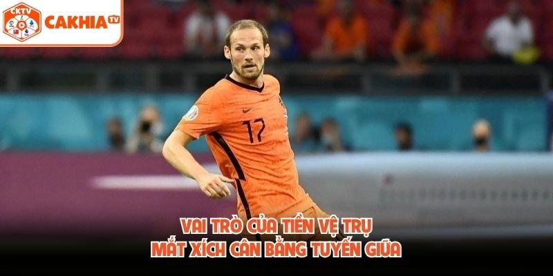 Vai Trò Của Tiền Vệ Trụ – Mắt Xích Cân Bằng Tuyến Giữa